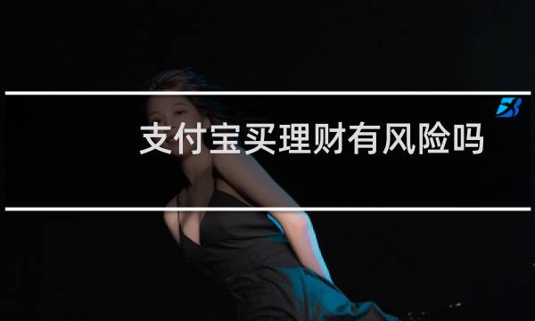 支付宝买理财有风险吗