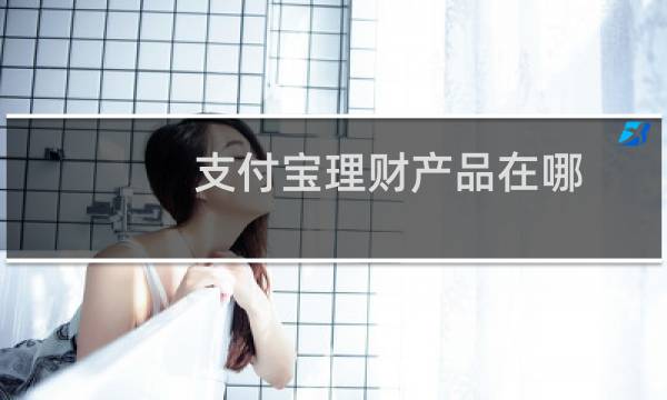 支付宝理财产品在哪