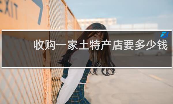 收购一家土特产店要多少钱