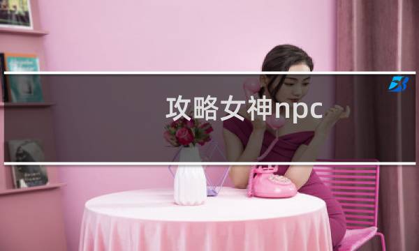 攻略女神npc