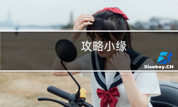 攻略小缘