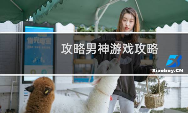 攻略男神游戏攻略