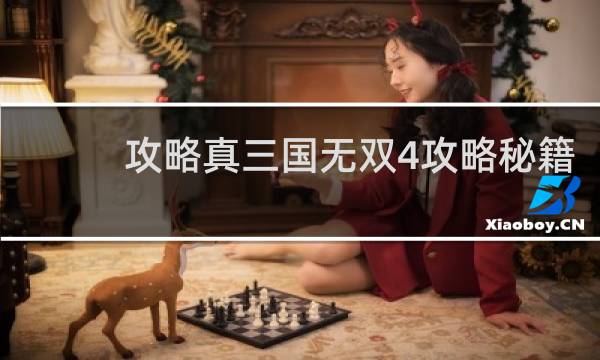 攻略真三国无双4攻略秘籍