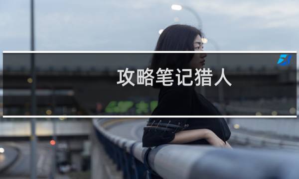 攻略笔记猎人