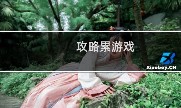 攻略累游戏