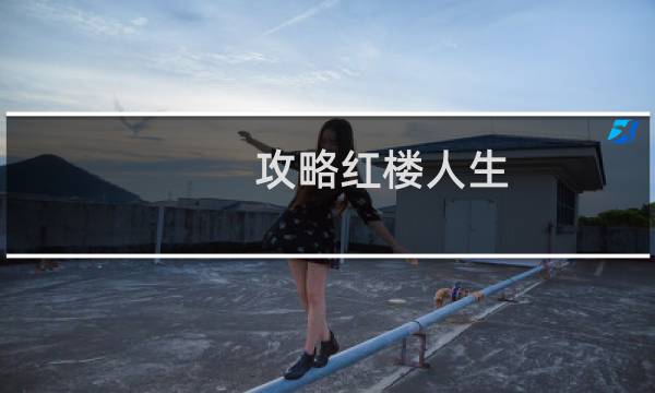 攻略红楼人生
