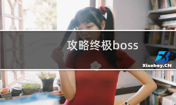 攻略终极boss