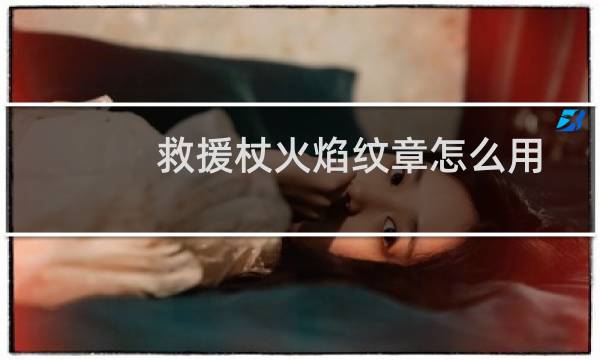 救援杖火焰纹章怎么用