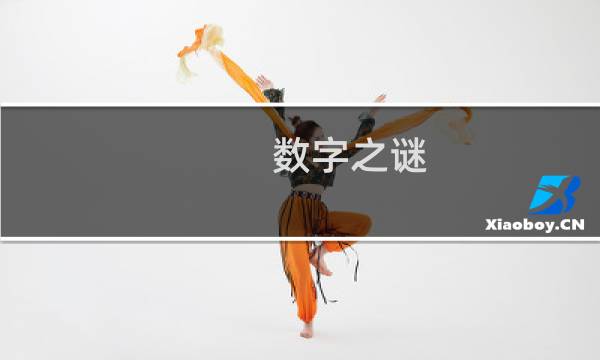 数字之谜 攻略