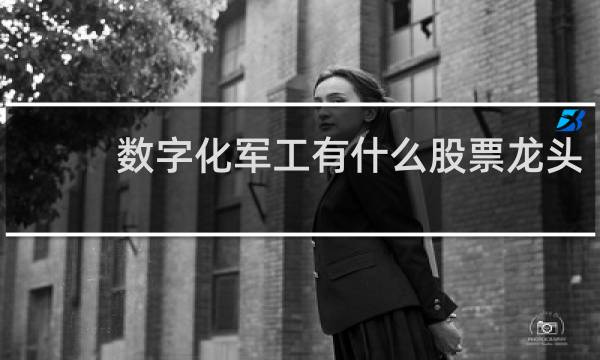 数字化军工有什么股票龙头
