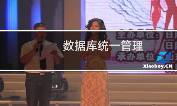 数据库统一管理