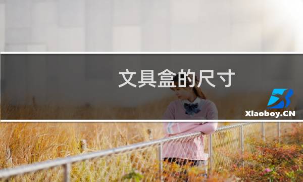 文具盒的尺寸