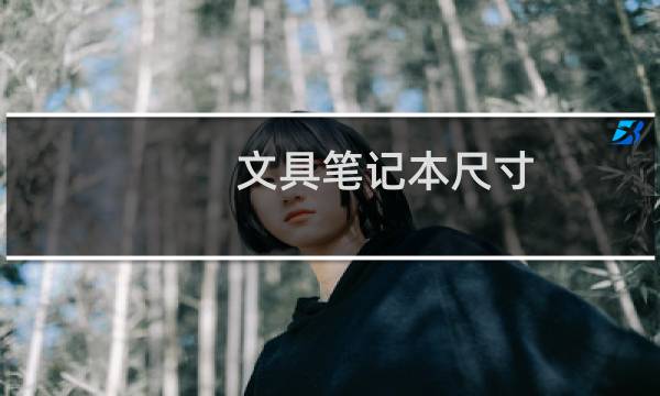 文具笔记本尺寸
