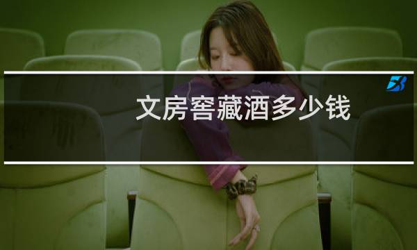 文房窖藏酒多少钱