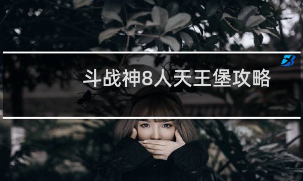斗战神8人天王堡攻略