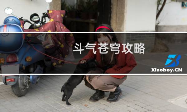 斗气苍穹攻略