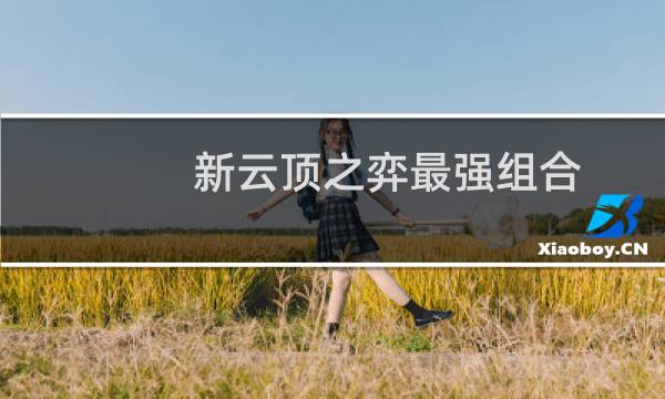新云顶之弈最强组合