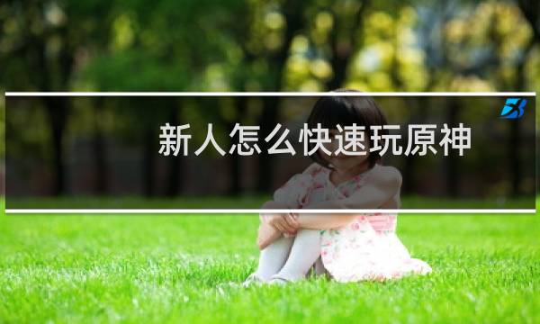 新人怎么快速玩原神
