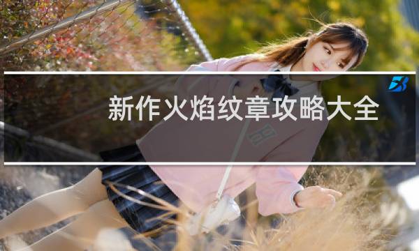 新作火焰纹章攻略大全