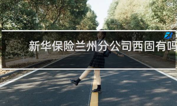 新华保险兰州分公司西固有吗