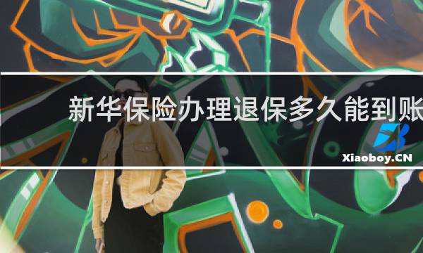 新华保险办理退保多久能到账