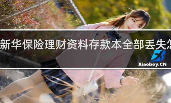 新华保险理财资料存款本全部丢失怎么办