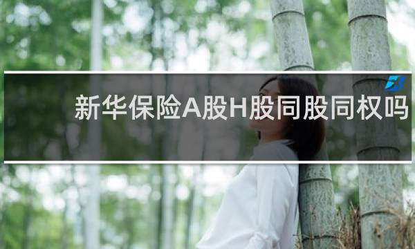 新华保险A股H股同股同权吗