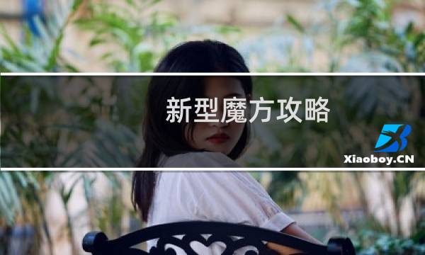 新型魔方攻略