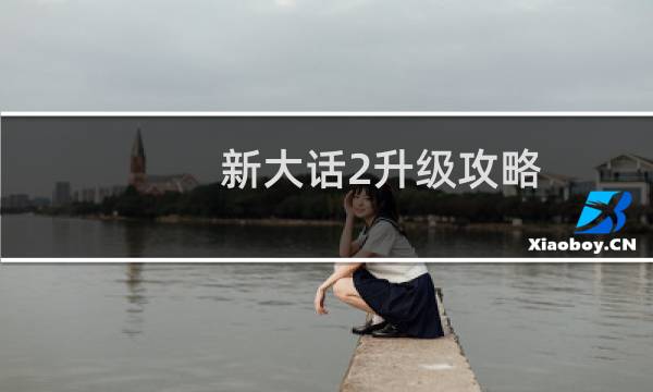 新大话2升级攻略