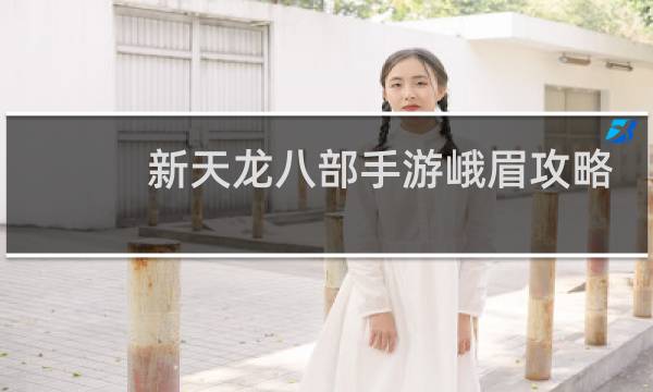 新天龙八部手游峨眉攻略