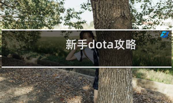 新手dota攻略