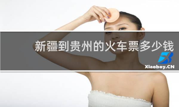 新疆到贵州的火车票多少钱