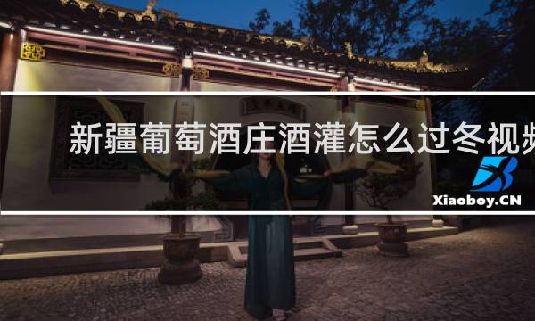新疆葡萄酒庄酒灌怎么过冬视频