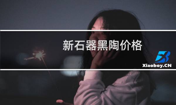新石器黑陶价格
