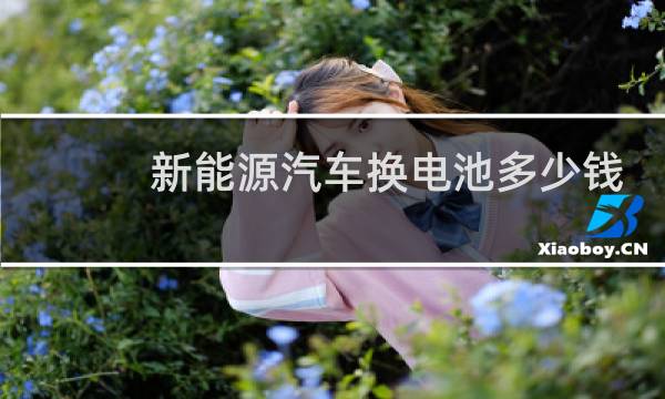 新能源汽车换电池多少钱