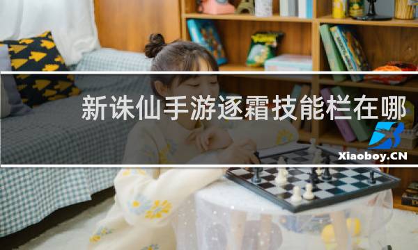 新诛仙手游逐霜技能栏在哪