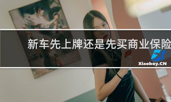 新车先上牌还是先买商业保险