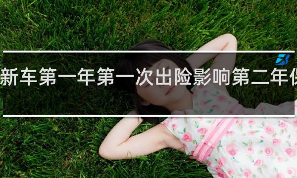 新车第一年第一次出险影响第二年保险吗