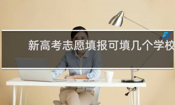 新高考志愿填报可填几个学校