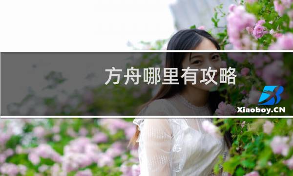 方舟哪里有攻略