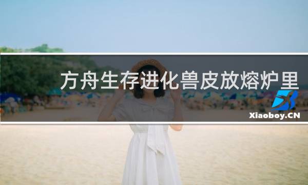 方舟生存进化兽皮放熔炉里