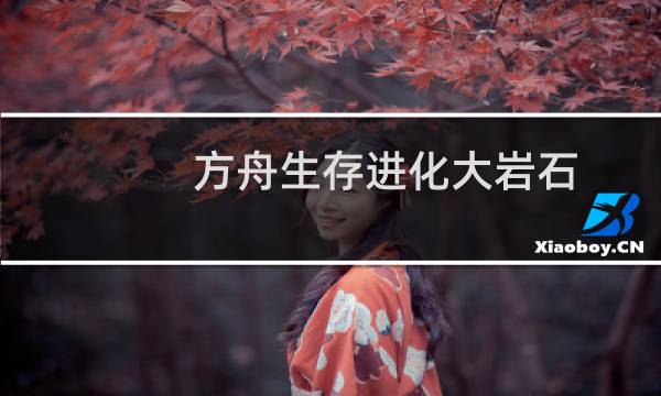 方舟生存进化大岩石