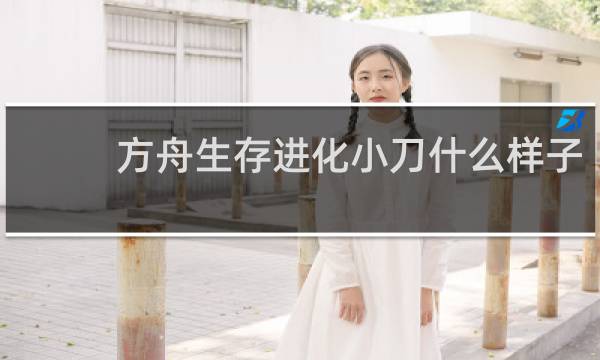 方舟生存进化小刀什么样子