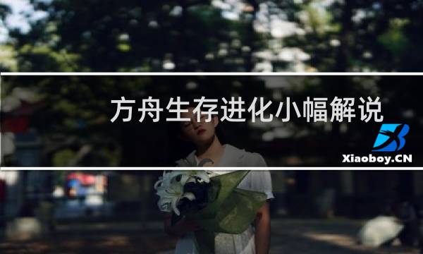 方舟生存进化小幅解说