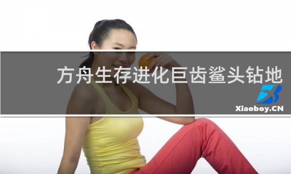 方舟生存进化巨齿鲨头钻地