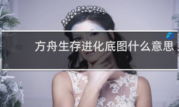 方舟生存进化底图什么意思