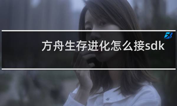 方舟生存进化怎么接sdk