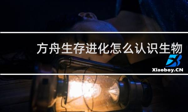方舟生存进化怎么认识生物