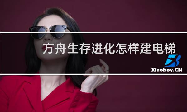 方舟生存进化怎样建电梯