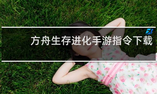方舟生存进化手游指令下载